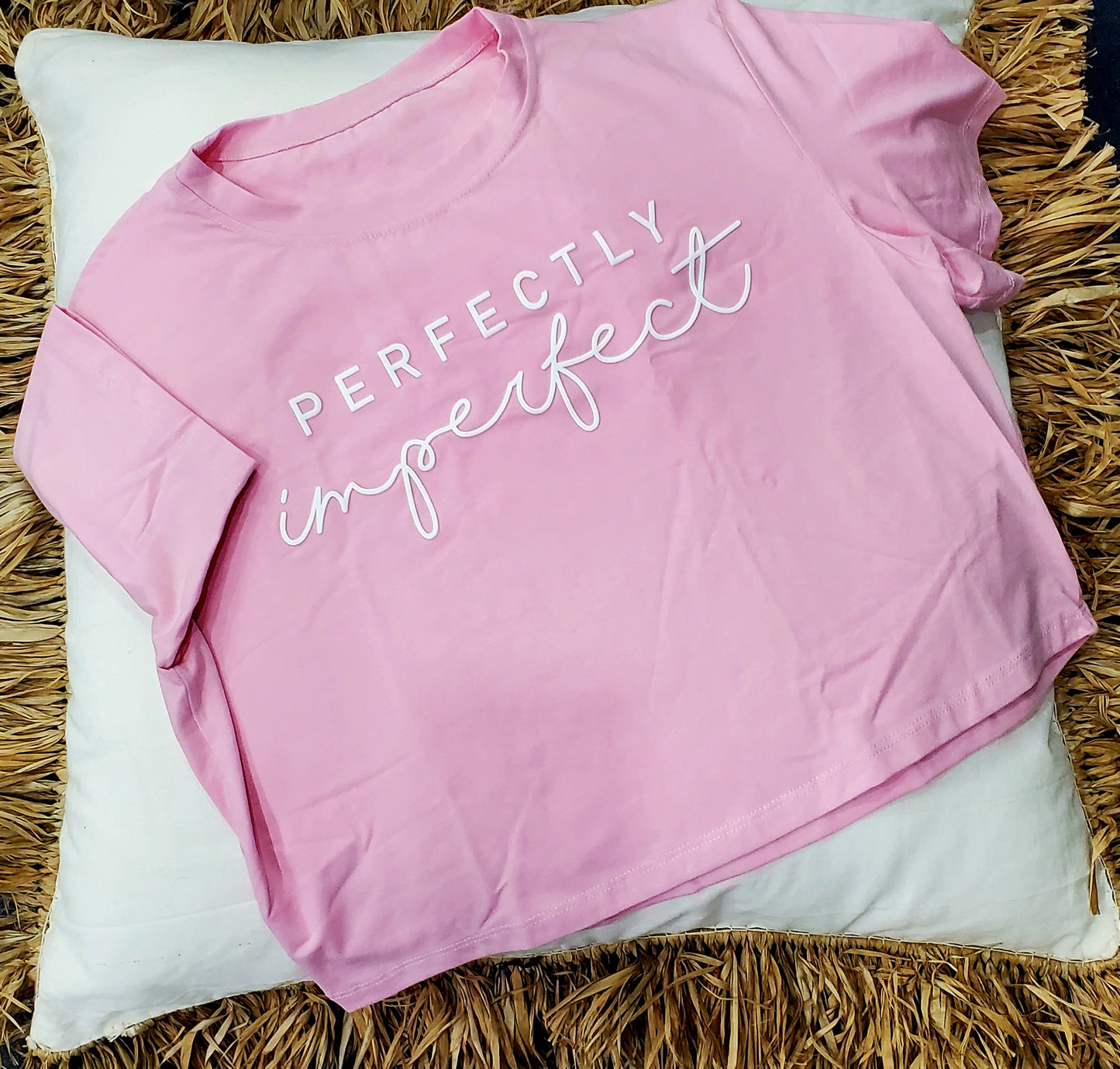 Crop top "perfectly imperfect"