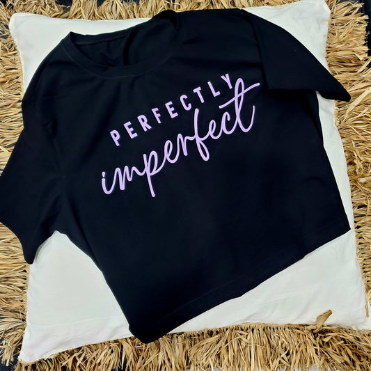 Crop top "perfectly imperfect"