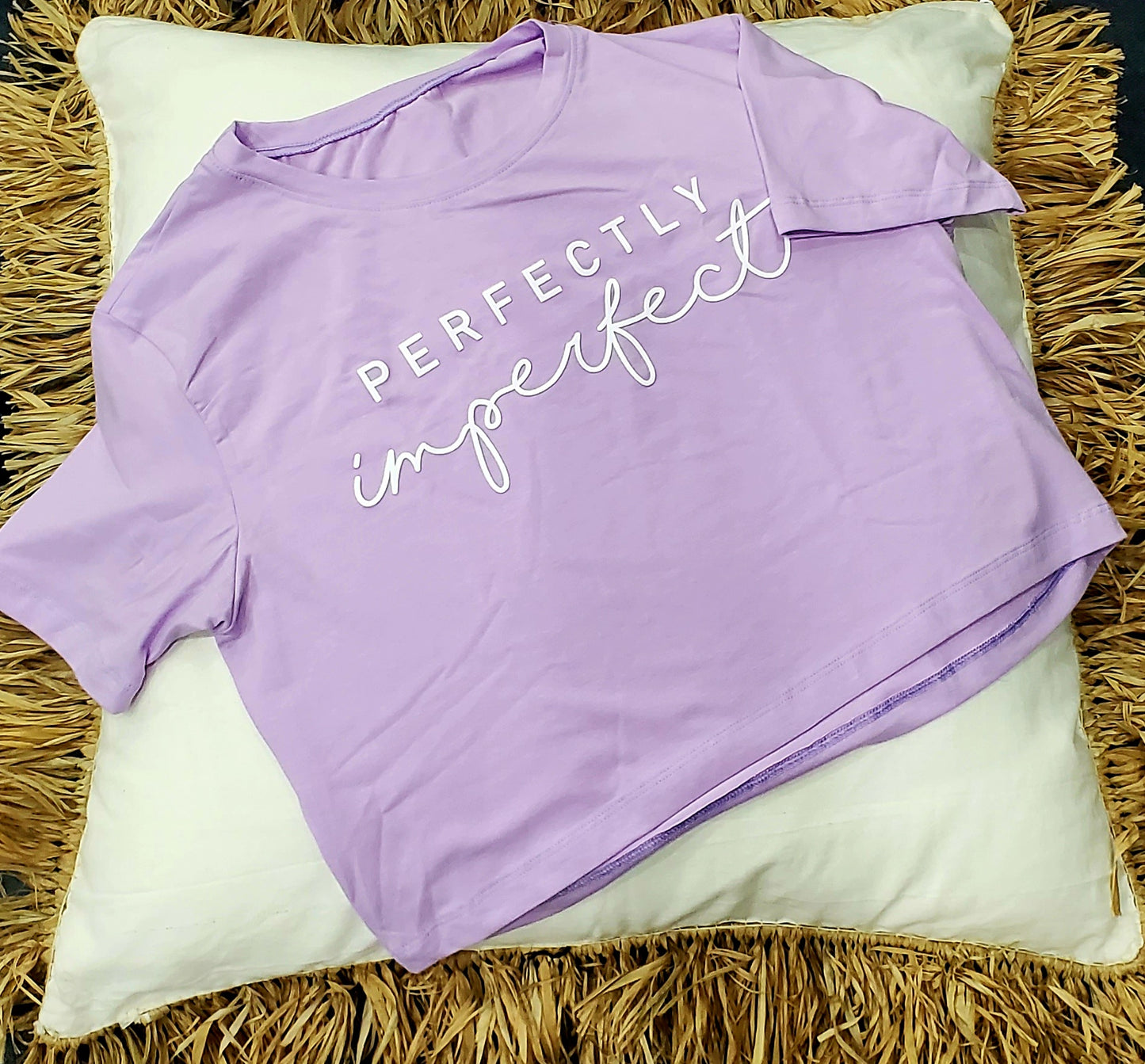 Crop top "perfectly imperfect"