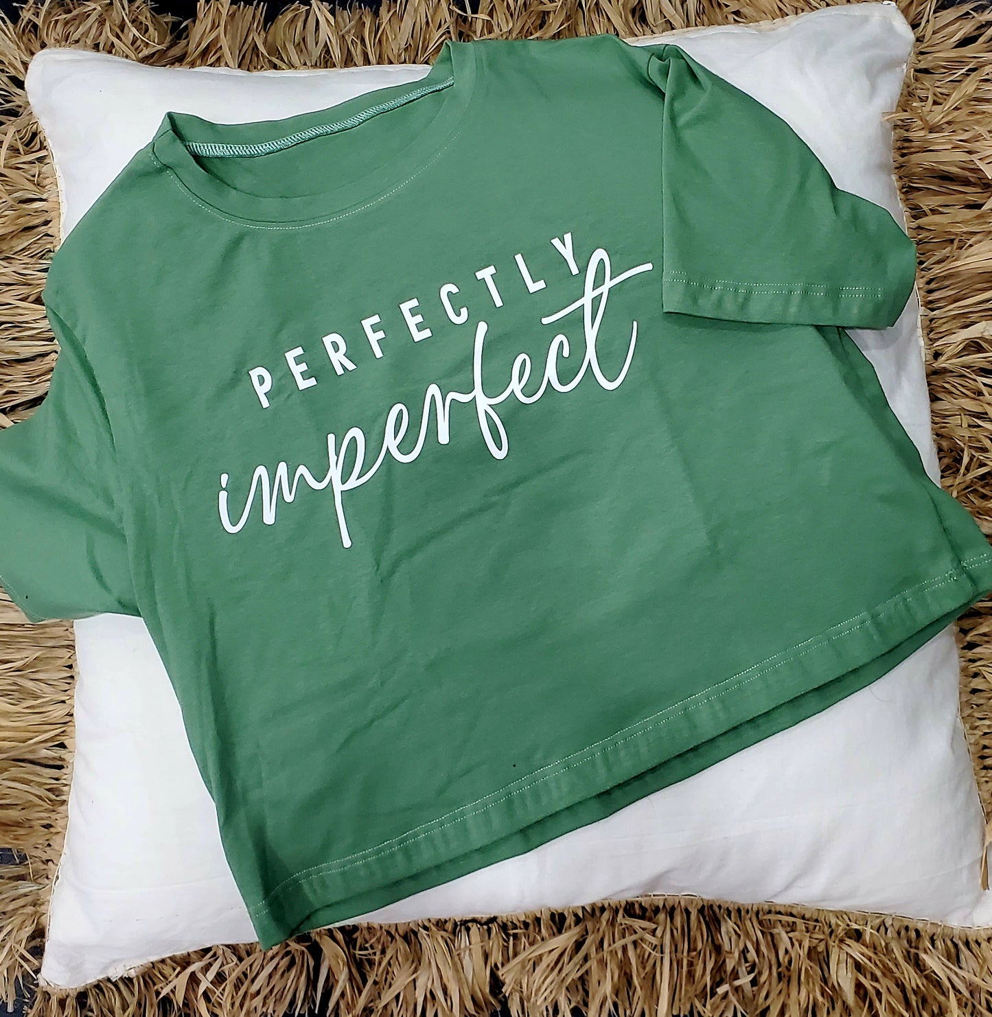 Crop top "perfectly imperfect"